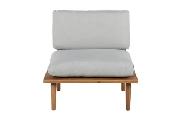 Frascati Loungegruppe 80 cm - Grå - Hagemøbler - Loungemøbler - Loungesett
