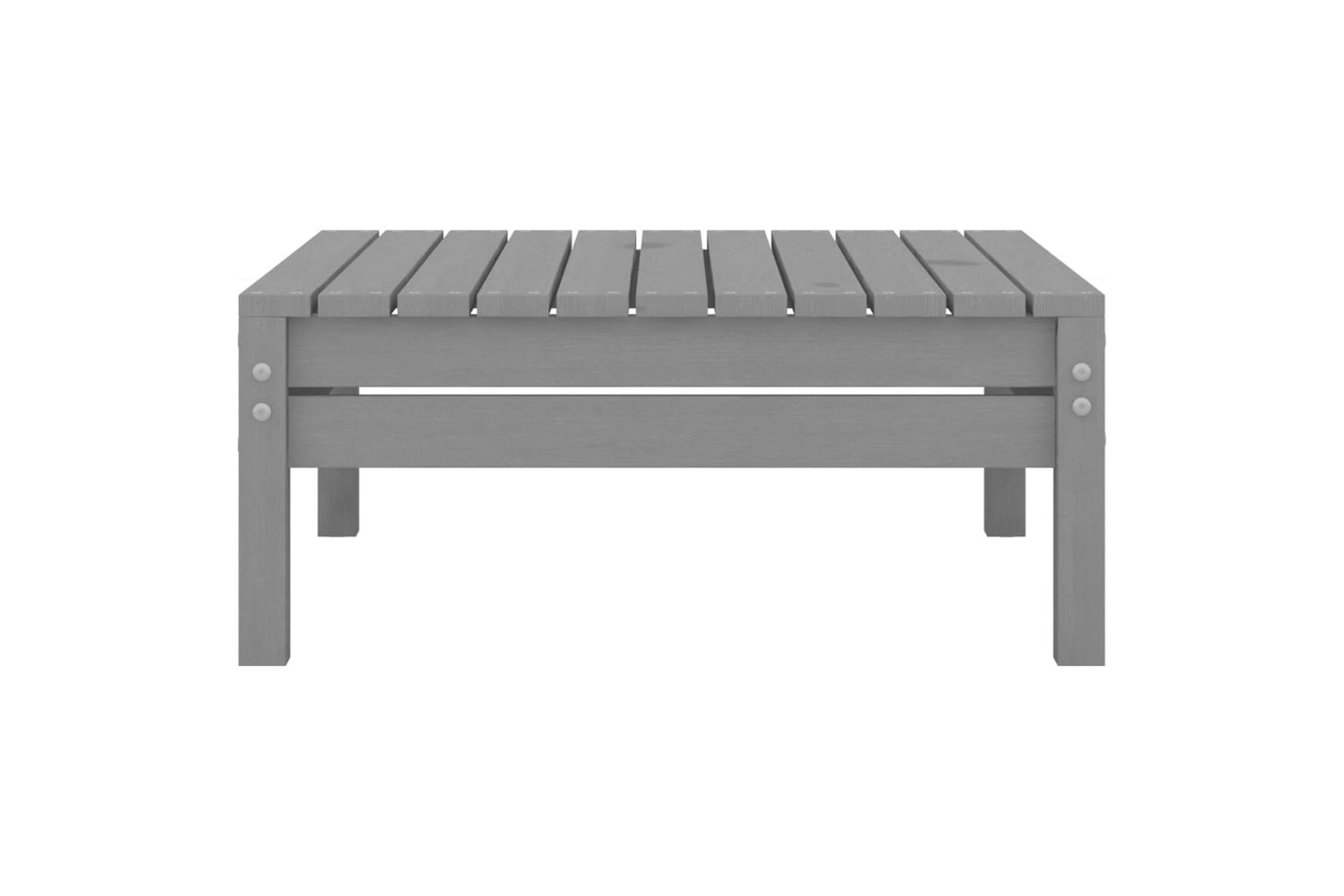 Hagesofagruppe 3 deler heltre furu - Grå - Hagemøbler - Loungemøbler - Loungesett