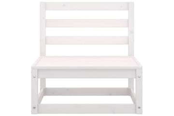 Hagesofagruppe 3 deler hvit heltre furu - Hvit - Hagemøbler - Loungemøbler - Loungesett