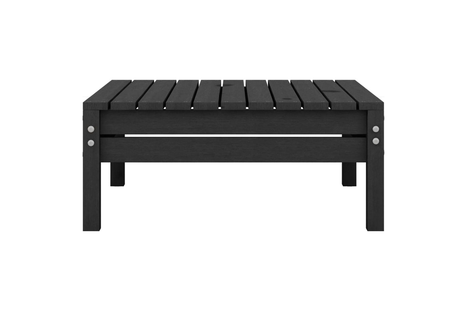 Hagesofagruppe 3 deler svart heltre furu - Svart - Hagemøbler - Loungemøbler - Loungesett