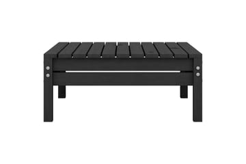 Hagesofagruppe 3 deler svart heltre furu - Svart - Hagemøbler - Loungemøbler - Loungesett