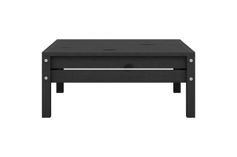 Hagesofagruppe 4 deler heltre furu svart - Svart - Hagemøbler - Loungemøbler - Loungesett