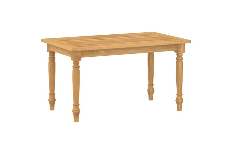Hagesofagruppe 4 deler heltre teak - Brun - Hagemøbler - Loungemøbler - Loungesett