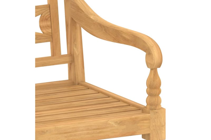 Hagesofagruppe 4 deler heltre teak - Brun - Hagemøbler - Loungemøbler - Loungesett