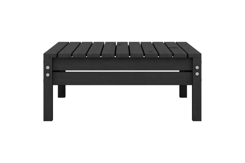 Hagesofagruppe 5 deler svart heltre furu - Svart - Hagemøbler - Loungemøbler - Loungesett