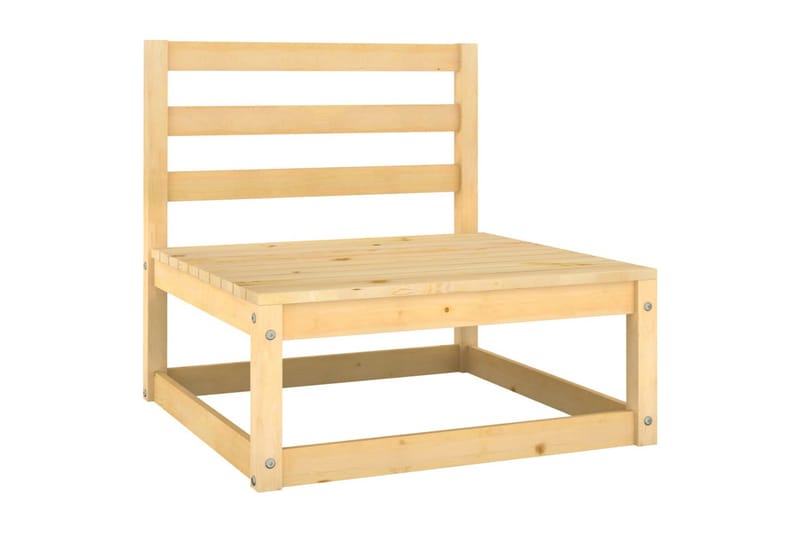 Hagesofagruppe 9 deler heltre furu - Brun - Hagemøbler - Loungemøbler - Loungesett