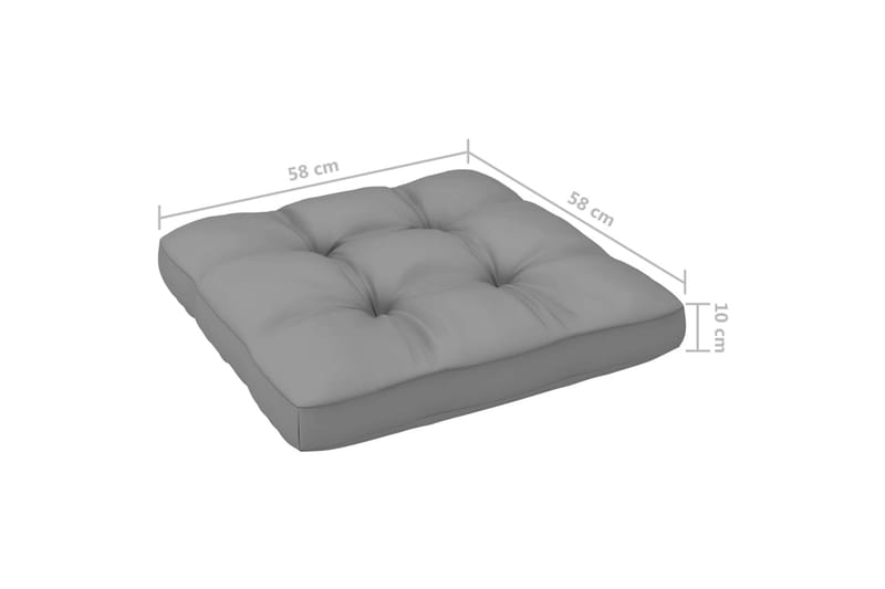 Hagesofagruppe med puter 12 deler heltre furu - Brun - Hagemøbler - Loungemøbler - Loungesett