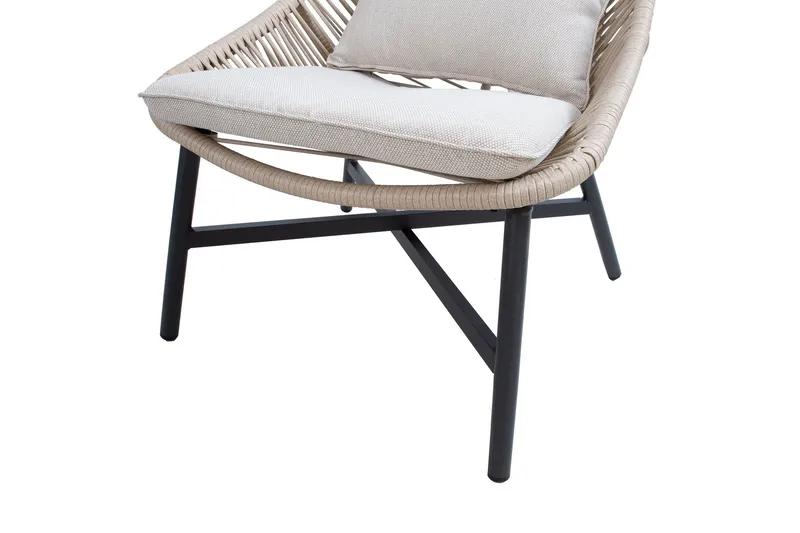 Helsinki Hagesett beige - Hagemøbler - Loungemøbler - Loungesett