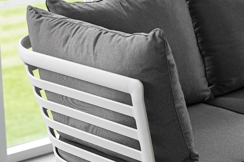 Hillerstorp Lidnäs Sofagruppe - Hvit - Hagemøbler - Loungemøbler - Loungesett