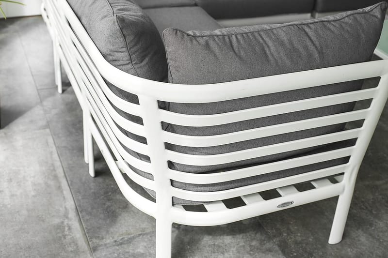 Hillerstorp Lidnäs Sofagruppe - Hvit - Hagemøbler - Loungemøbler - Loungesett