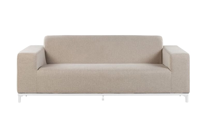 Hughen Loungegruppe 5-seters - Beige - Hagemøbler - Loungemøbler - Loungesett