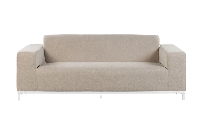 Hughen Loungegruppe 5-seters - Beige - Hagemøbler - Loungemøbler - Loungesett