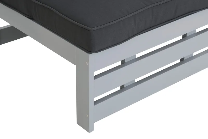 Husarn Midtmodul med Pute Matt Grå - KWA - Hagemøbler - Loungemøbler - Loungesett