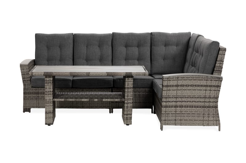 James Lyx Loungegruppe Vendbar - Grå - Hagemøbler - Loungemøbler - Loungesett