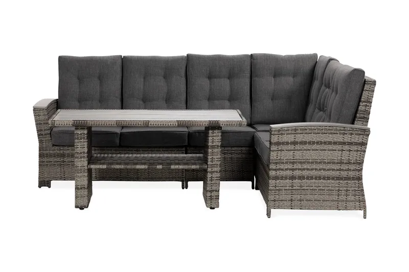 James Lyx Loungegruppe Vendbar, Grå