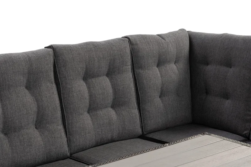 James Lyx Loungegruppe Vendbar - Grå - Hagemøbler - Loungemøbler - Loungesett