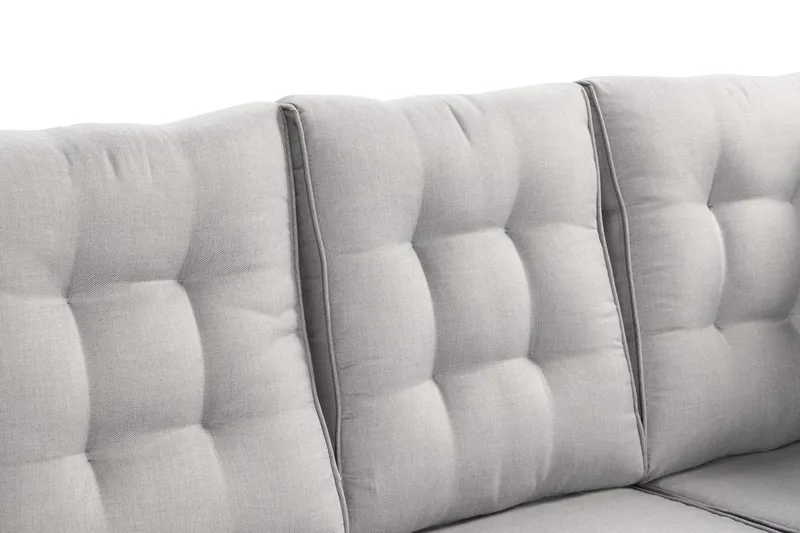 James Lyx Loungegruppe Vendbar - Hvit - Hagemøbler - Loungemøbler - Loungesett