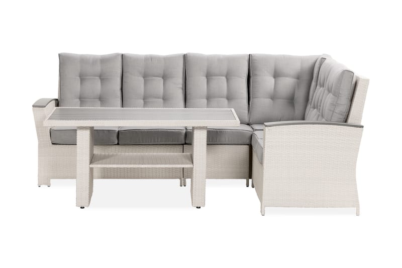 James Lyx Loungegruppe Vendbar, Hvit