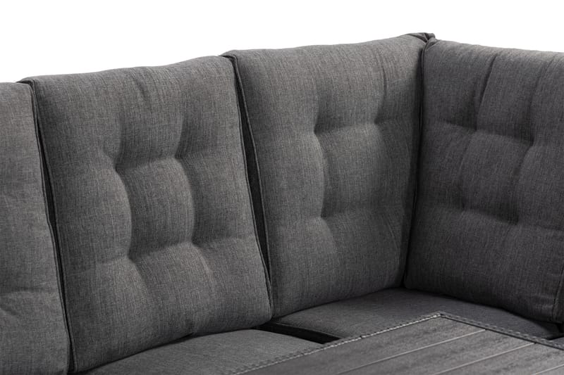 James Lyx Loungegruppe Vendbar - Svart - Hagemøbler - Loungemøbler - Loungesett