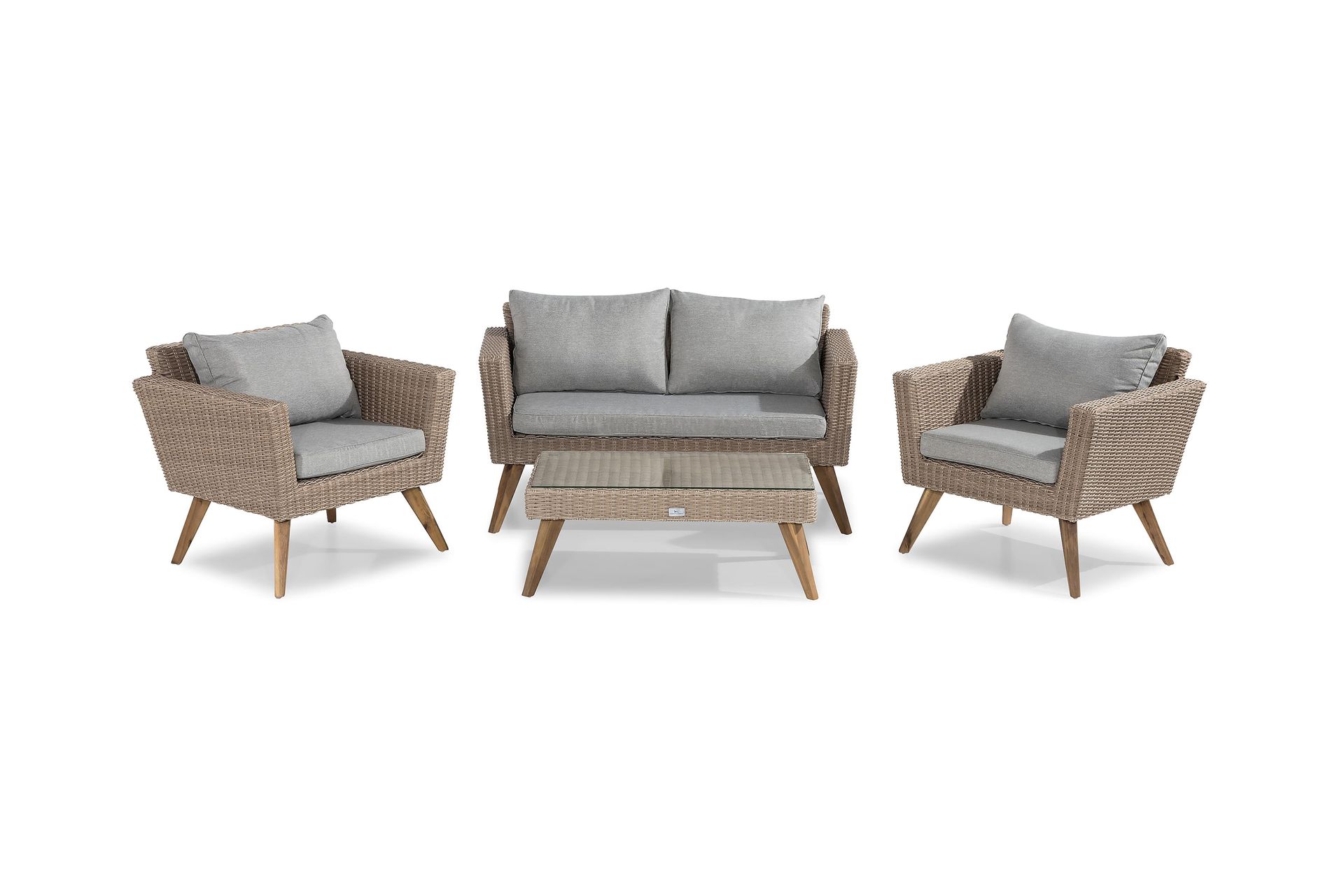 Karlskrona Sofagruppe - Natur - Hagemøbler - Loungemøbler - Loungesett