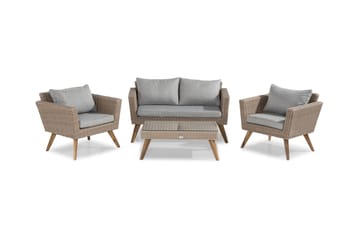 Karlskrona Sofagruppe - Natur - Hagemøbler - Loungemøbler - Loungesett