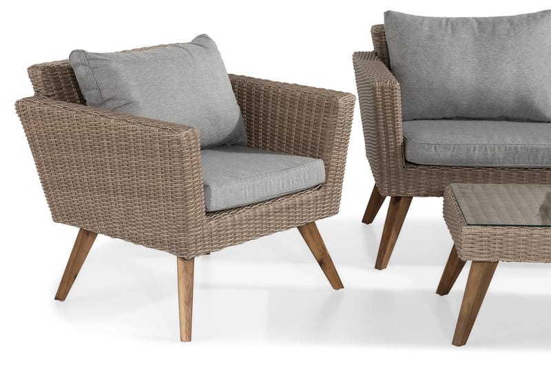 Karlskrona Sofagruppe - Natur - Hagemøbler - Loungemøbler - Loungesett