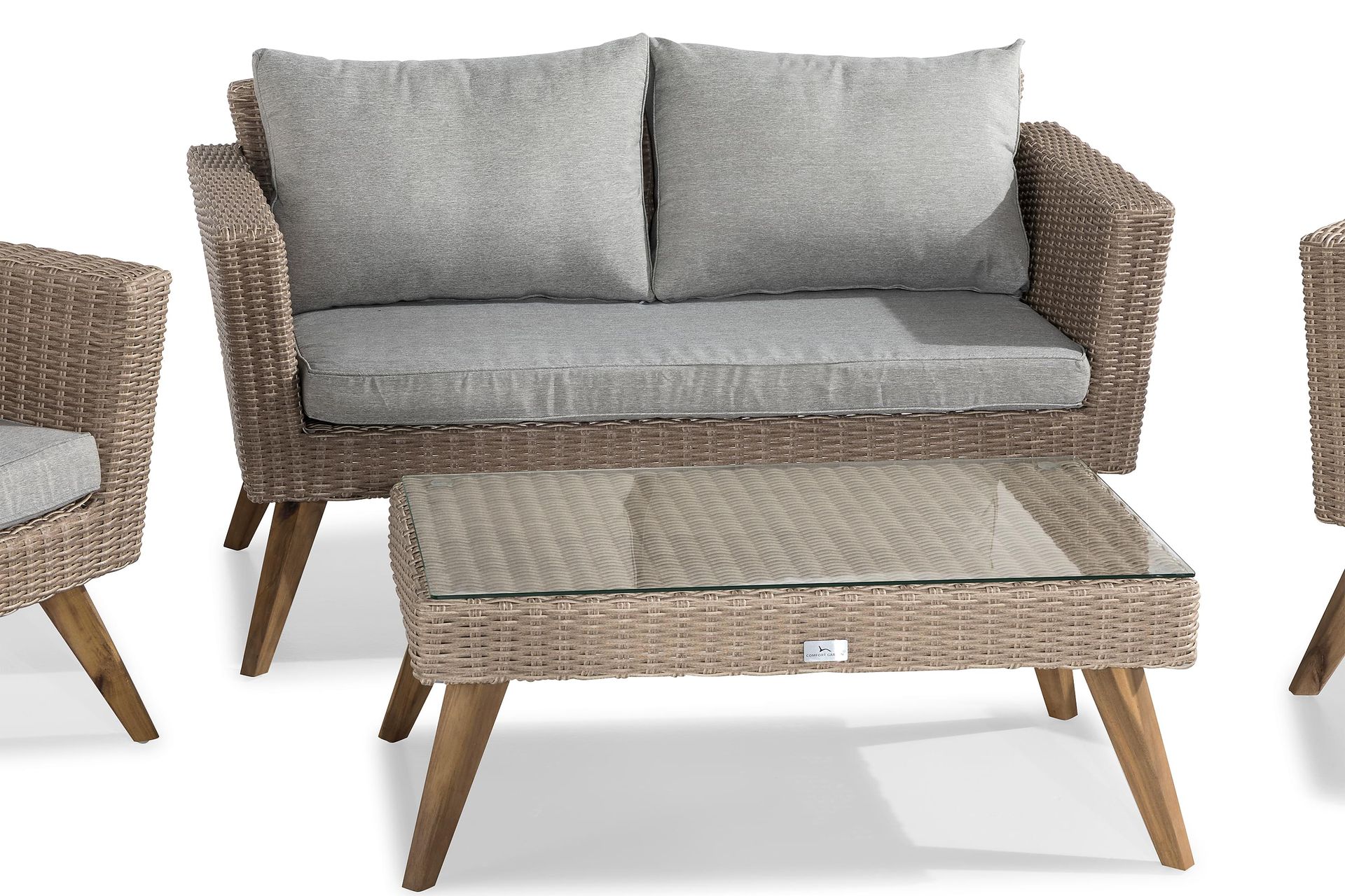 Karlskrona Sofagruppe - Natur - Hagemøbler - Loungemøbler - Loungesett