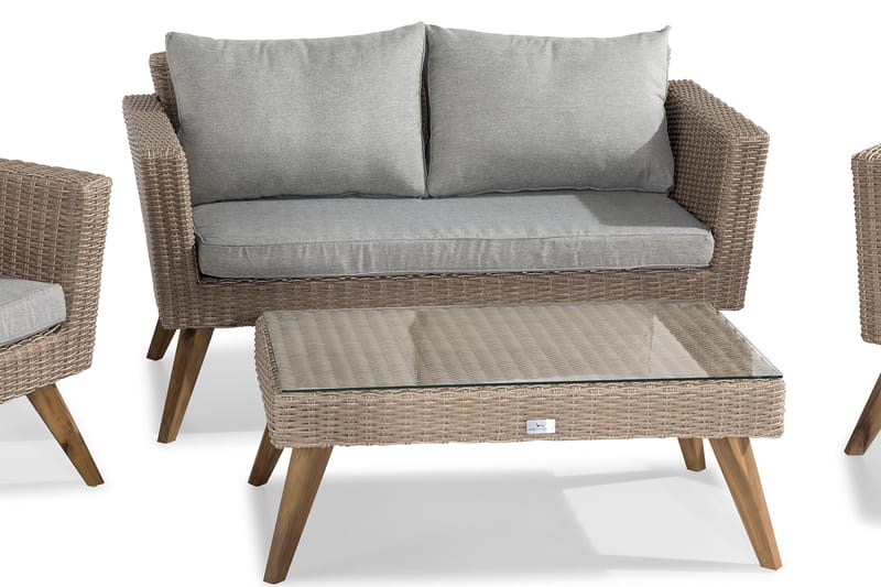 Karlskrona Sofagruppe - Natur - Hagemøbler - Loungemøbler - Loungesett