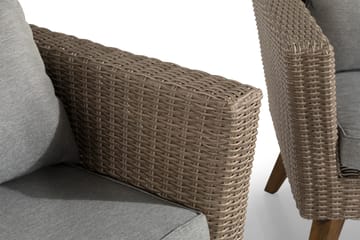 Karlskrona Sofagruppe - Natur - Hagemøbler - Loungemøbler - Loungesett