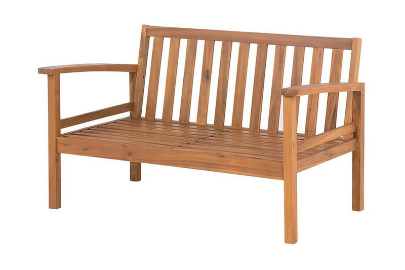 Loungegruppe akasie MANILA - Tre / Natur - Hagemøbler - Loungemøbler - Loungesett