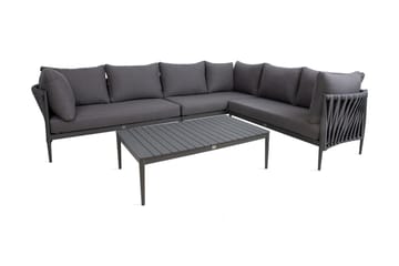 Møbelsett Bremen 2-deler Grå - Hagemøbler - Loungemøbler - Loungesett