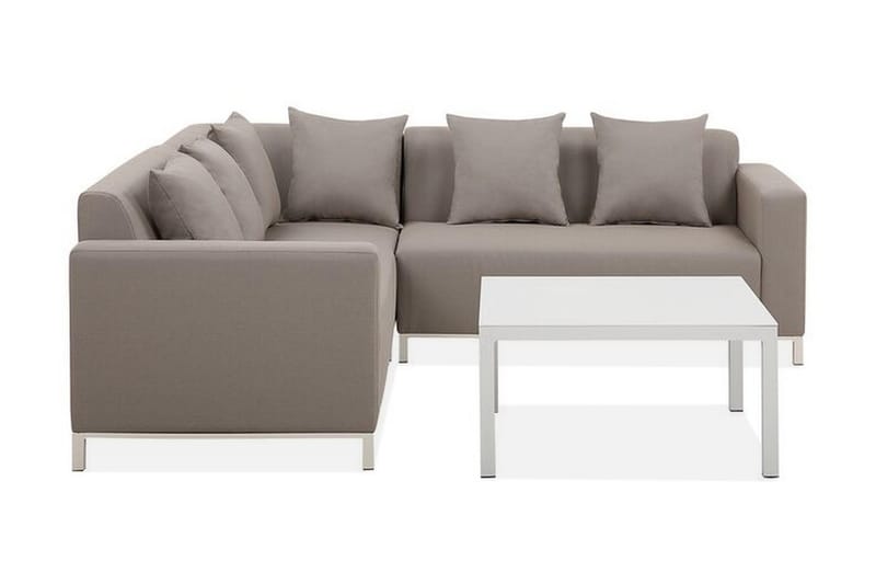 Madielyn Loungegruppe - Beige - Verandamøbler - Sofagruppe utendørs - Loungesett