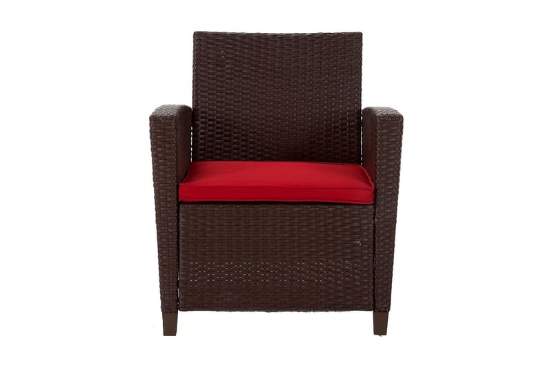 Malmo Loungegruppe Kunstrotting Brun - Dorel Home - Hagemøbler - Loungemøbler - Loungesett