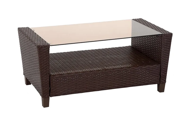 Malmo Loungegruppe Kunstrotting Brun - Dorel Home - Hagemøbler - Loungemøbler - Loungesett