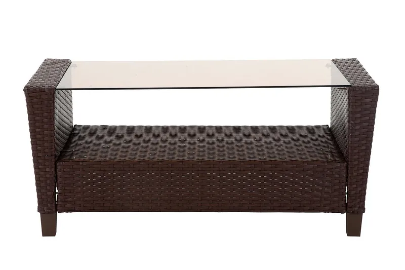 Malmo Loungegruppe Kunstrotting Brun - Dorel Home - Hagemøbler - Loungemøbler - Loungesett