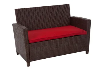 Malmo Loungegruppe Kunstrotting Brun - Dorel Home - Hagemøbler - Loungemøbler - Loungesett