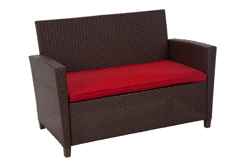 Malmo Loungegruppe Kunstrotting Brun - Dorel Home - Hagemøbler - Loungemøbler - Loungesett