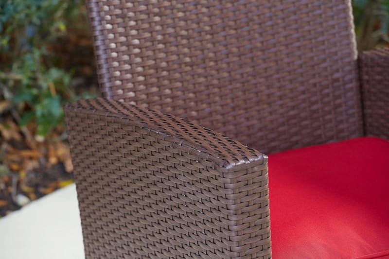 Malmo Loungegruppe Kunstrotting Brun - Dorel Home - Hagemøbler - Loungemøbler - Loungesett