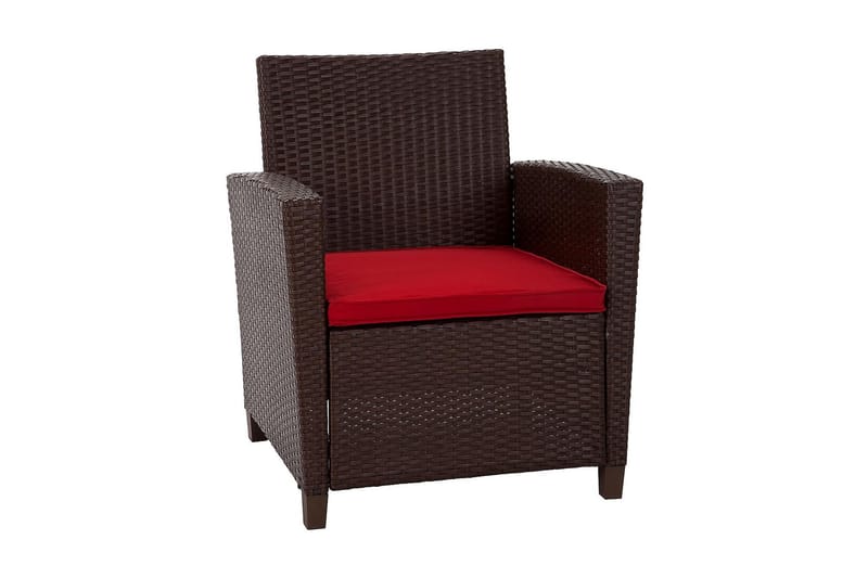 Malmo Loungegruppe Kunstrotting Brun - Dorel Home - Hagemøbler - Loungemøbler - Loungesett