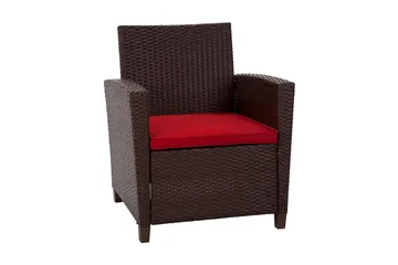 Malmo Loungegruppe Kunstrotting Brun - Dorel Home - Hagemøbler - Loungemøbler - Loungesett