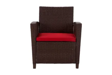 Malmo Loungegruppe Kunstrotting Brun - Dorel Home - Hagemøbler - Loungemøbler - Loungesett