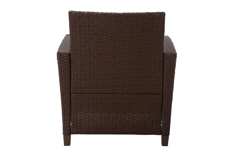 Malmo Loungegruppe Kunstrotting Brun - Dorel Home - Hagemøbler - Loungemøbler - Loungesett