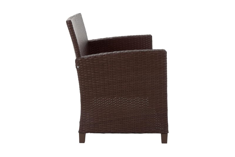 Malmo Loungegruppe Kunstrotting Brun - Dorel Home - Hagemøbler - Loungemøbler - Loungesett