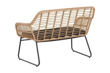 Malvedo Hagegruppe - Tre/Natur - Hagemøbler - Loungemøbler - Loungesett