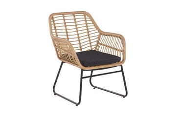 Malvedo Hagegruppe - Tre/Natur - Hagemøbler - Loungemøbler - Loungesett