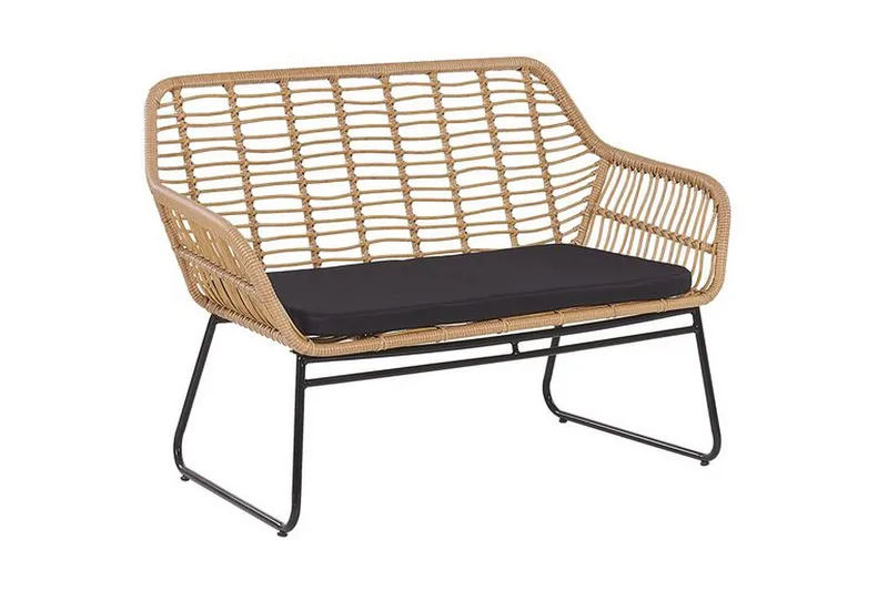 Malvedo Hagegruppe - Tre/Natur - Hagemøbler - Loungemøbler - Loungesett