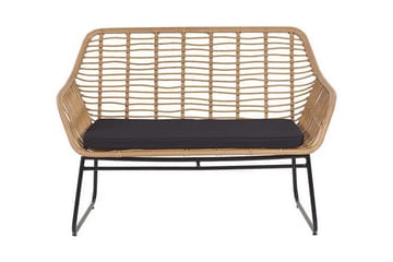 Malvedo Hagegruppe - Tre/Natur - Hagemøbler - Loungemøbler - Loungesett