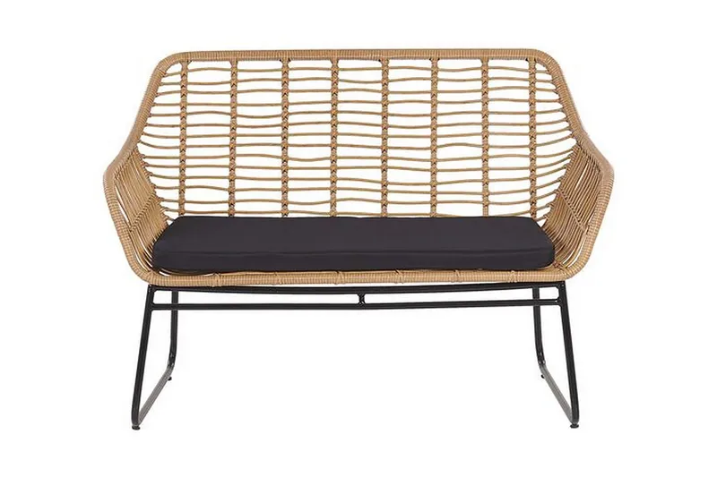 Malvedo Hagegruppe - Tre/Natur - Hagemøbler - Loungemøbler - Loungesett