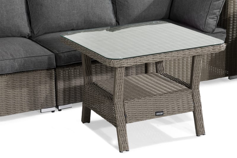 Marcus Loungegruppe - Grått Bord 2 Lenestoler - Hage - Utemiljø - Veranda & terrasse - Verandamøbler