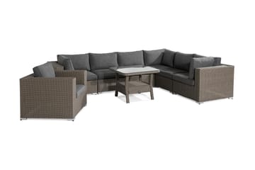 Marcus Loungegruppe - Grått Bord Hjørnesofa Lenestol - Hage - Utemiljø - Veranda & terrasse - Verandamøbler